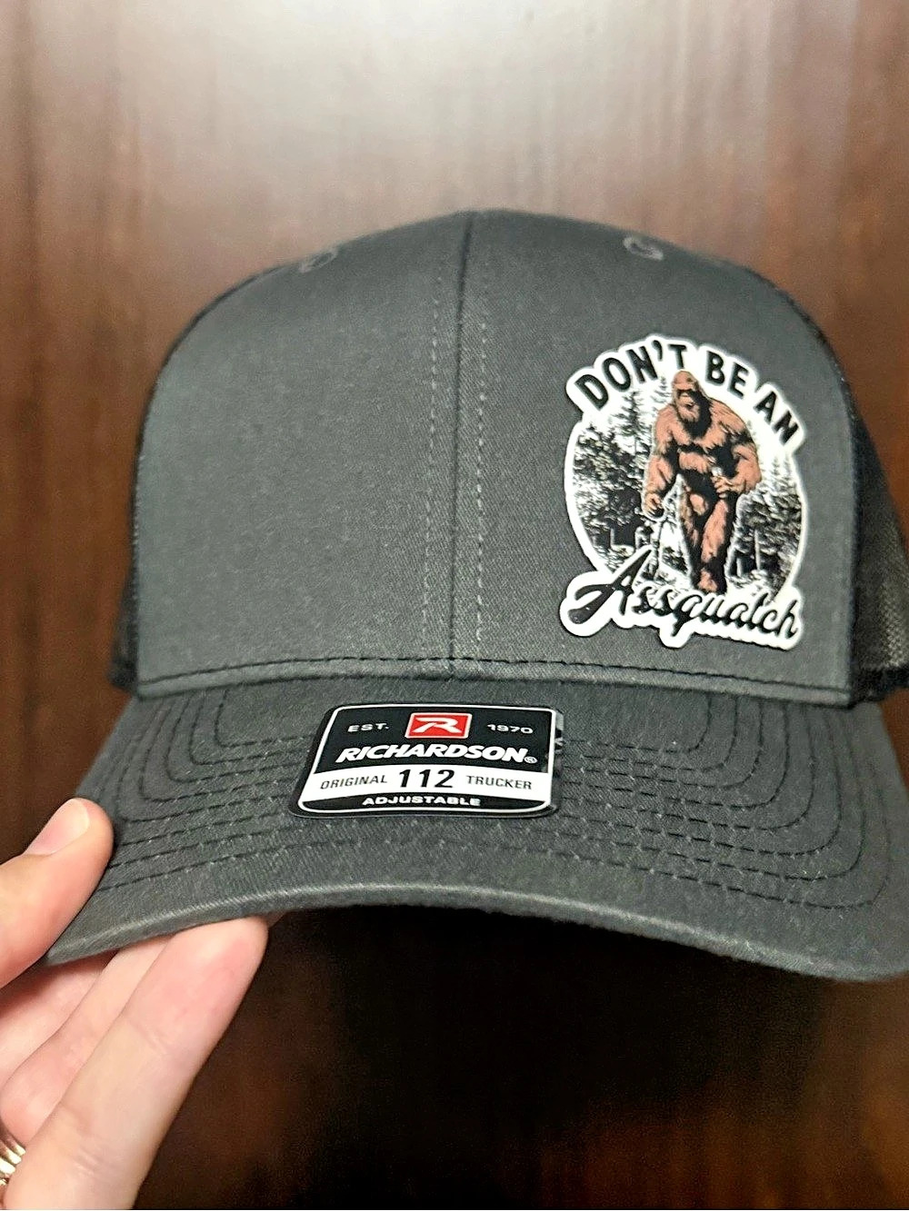Richardson 112 Trucker Hat Black